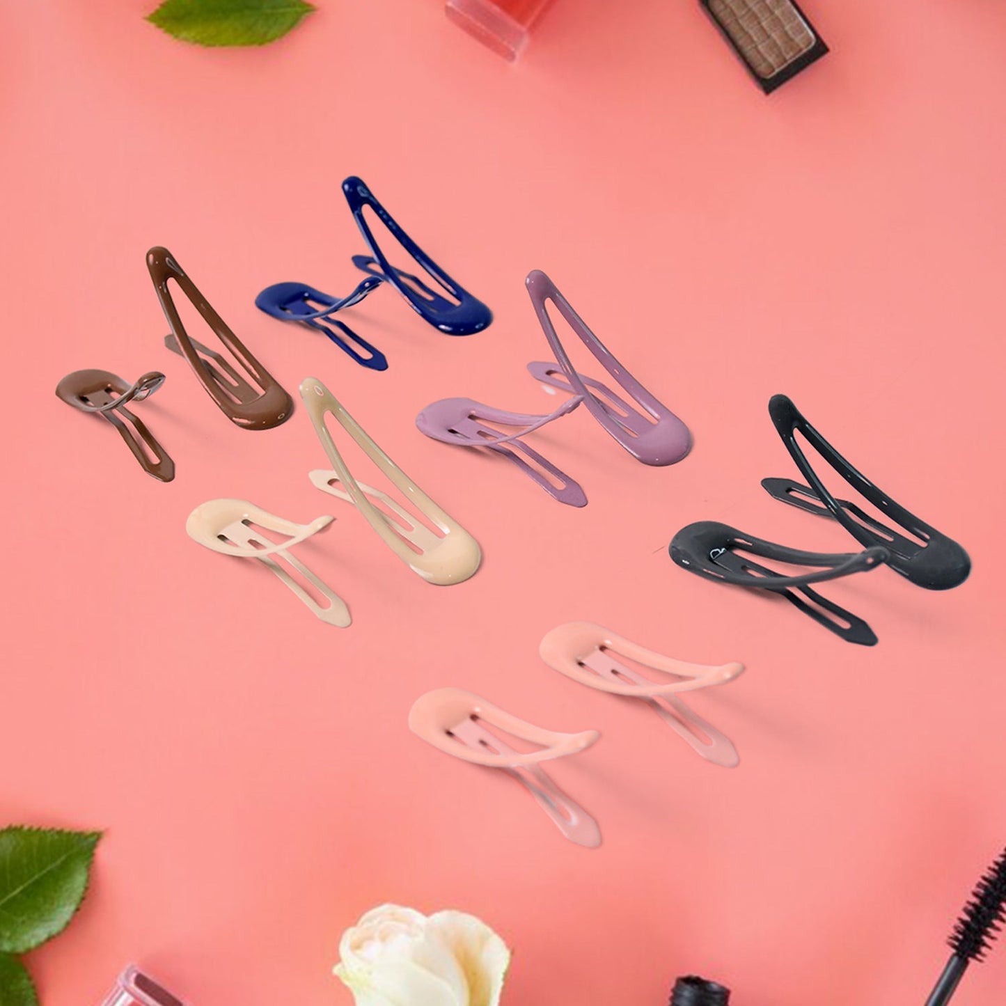 Metal Hair Clips Set (12 Pcs Set), Hair accessories
