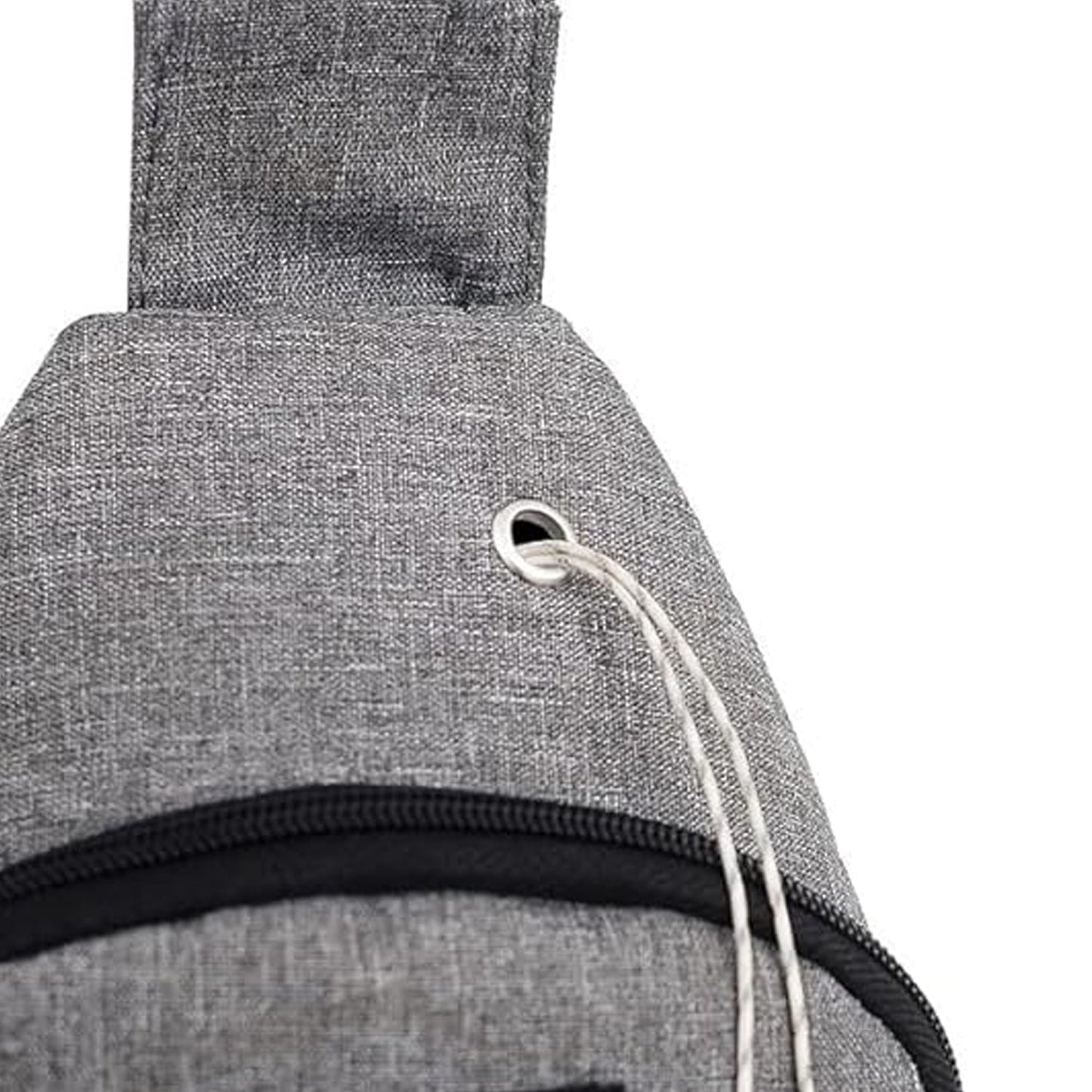 Waterproof Waist Bag, Shoulder Bags USB Charging Earphone Hook Sling Travel Bag (1 Pc / Mix Color)