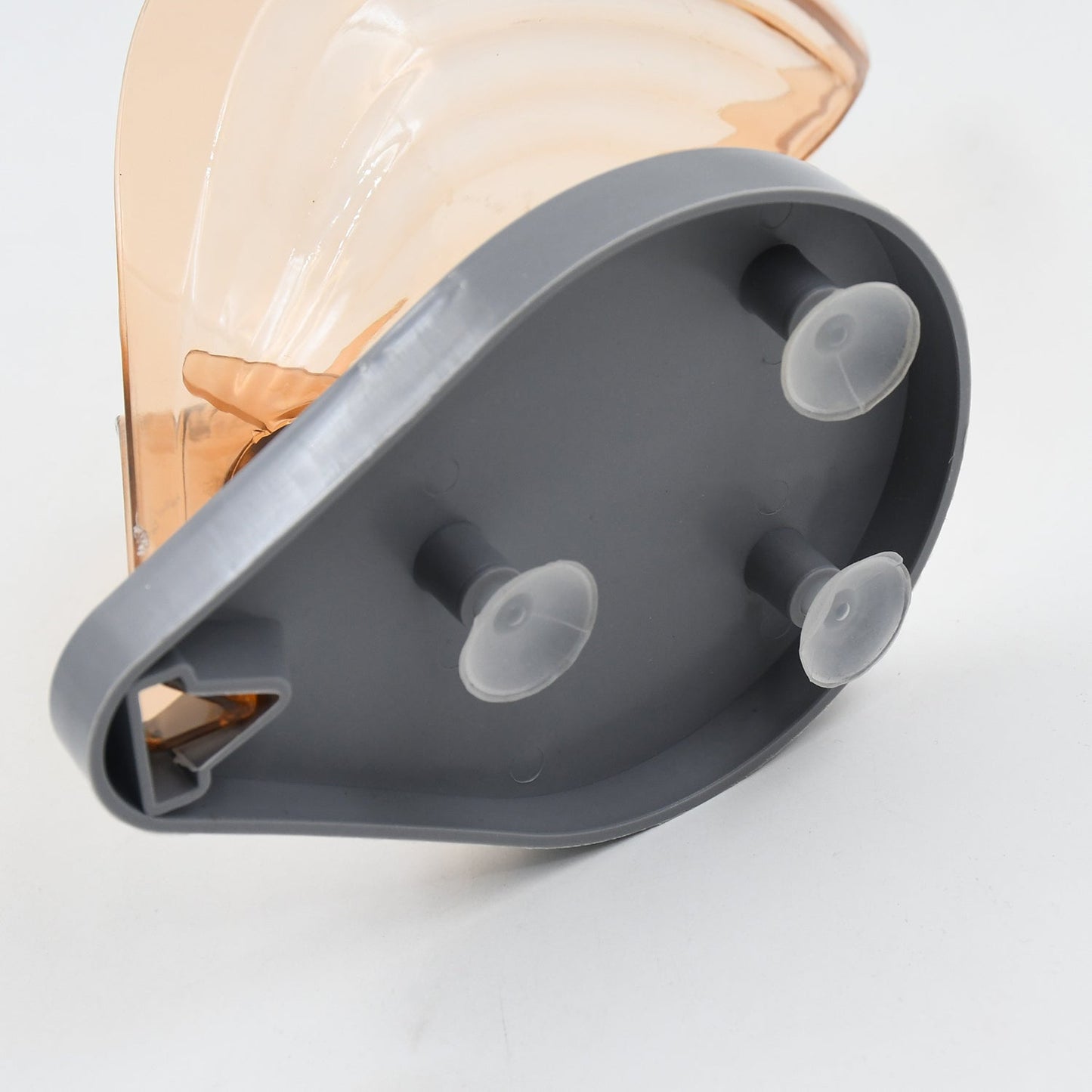 Plastic Leaf Shape Soap Box, Soap Holder (1 Pc / With Color Box)