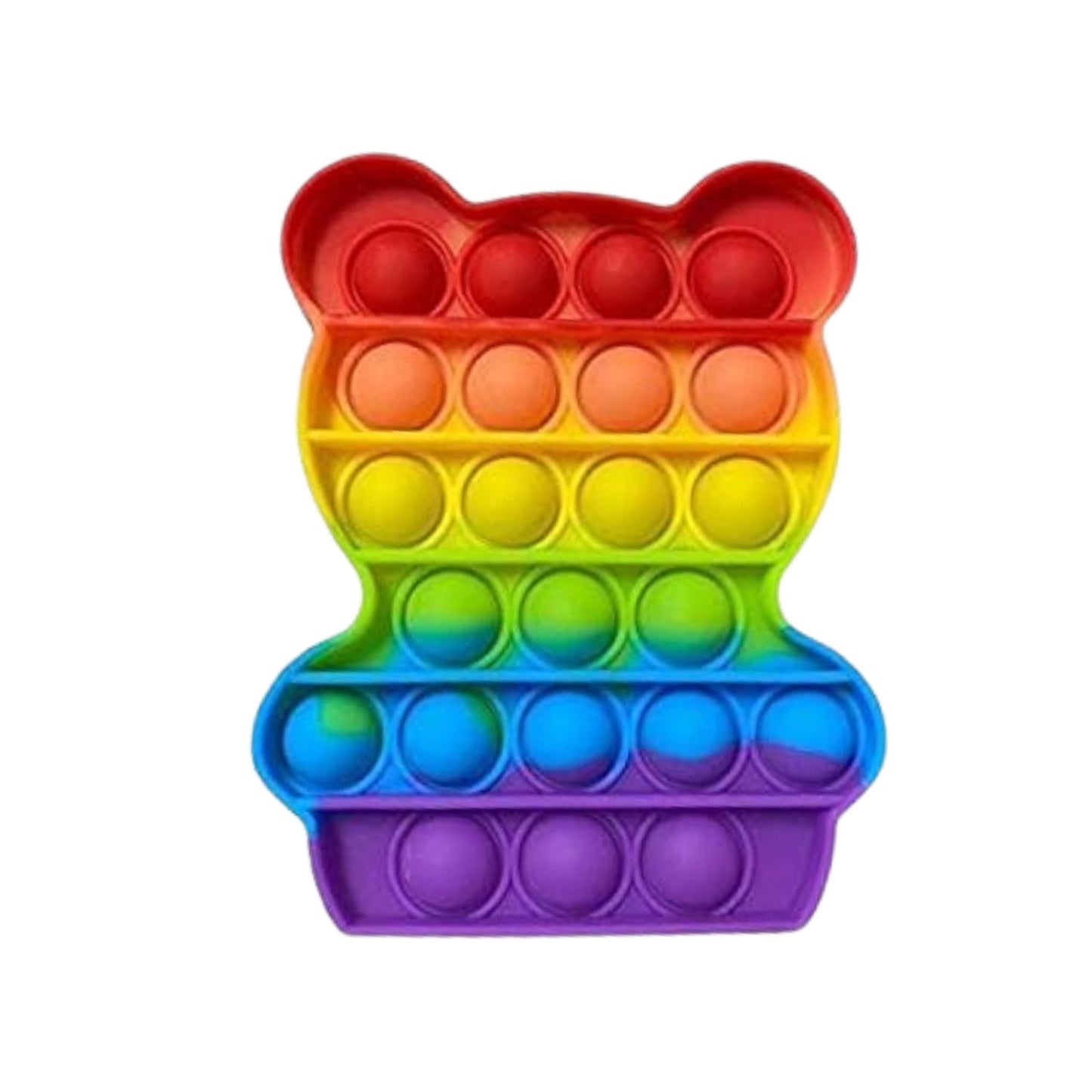 Bear It Fidget Toys Stress Relief Rainbow Toy ( 1 pcs )