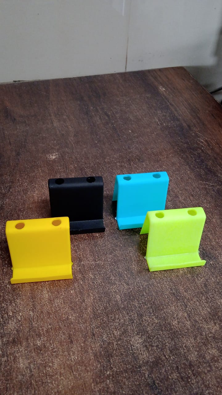 Multifunctional Plastic Mobile Phone Stand & Pen Holder (1 Pc & mix color)