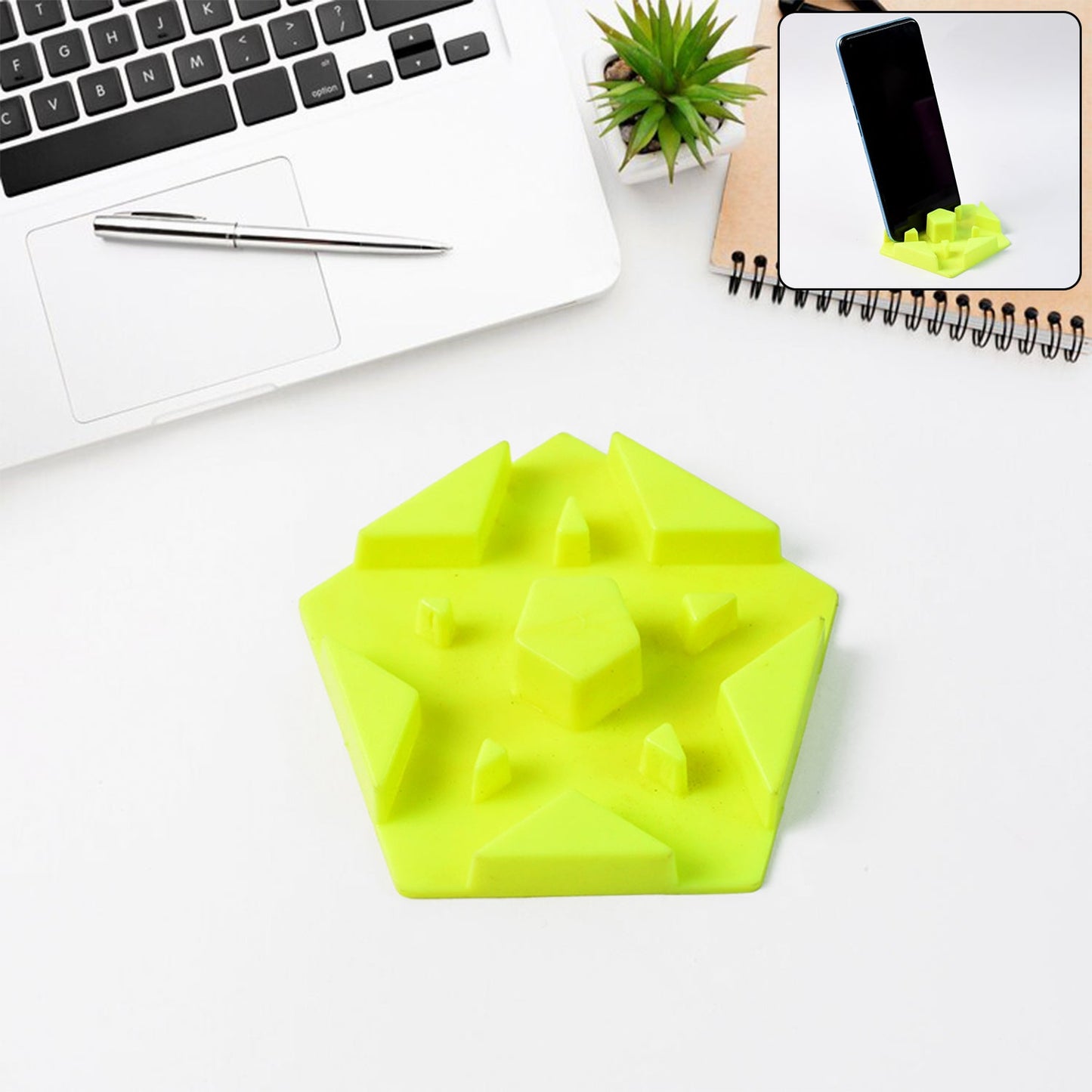 Multi-Angle Plastic Mobile Phone Stand Holder (1 pc / mix color)