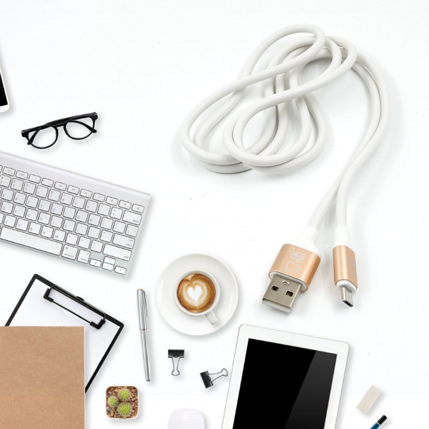 JK 2.4A Fast Charging for android, Micro Cable (1300 mm)